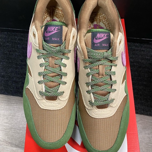 Nike Air Max 1 NH Treeline/Light Bordeaux DR9773 300 sz11.5 420 - Picture 4 of 6